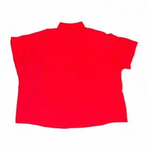 lululemon athletica Red Button Down Shirt